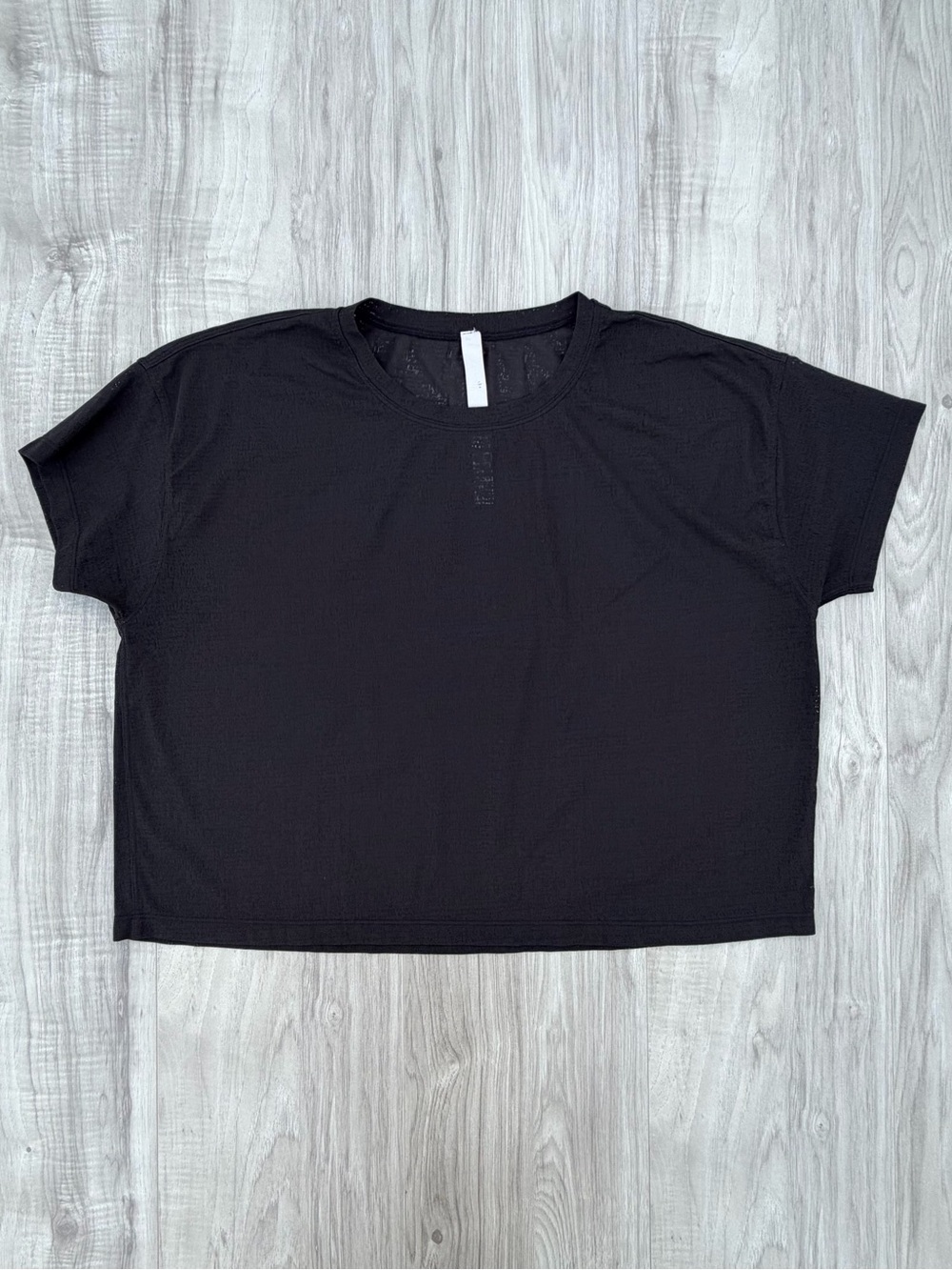 Lululemon Jersey Training Cropped Short-Sleeve Shirt